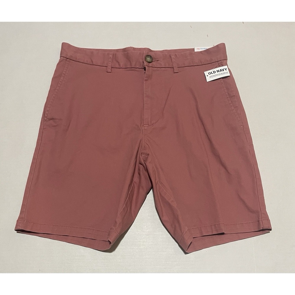 NWT Old Navy Men's Ultimate Slim w/ Built-in‎ Flex Pocket Casual Shorts 32 X 9
